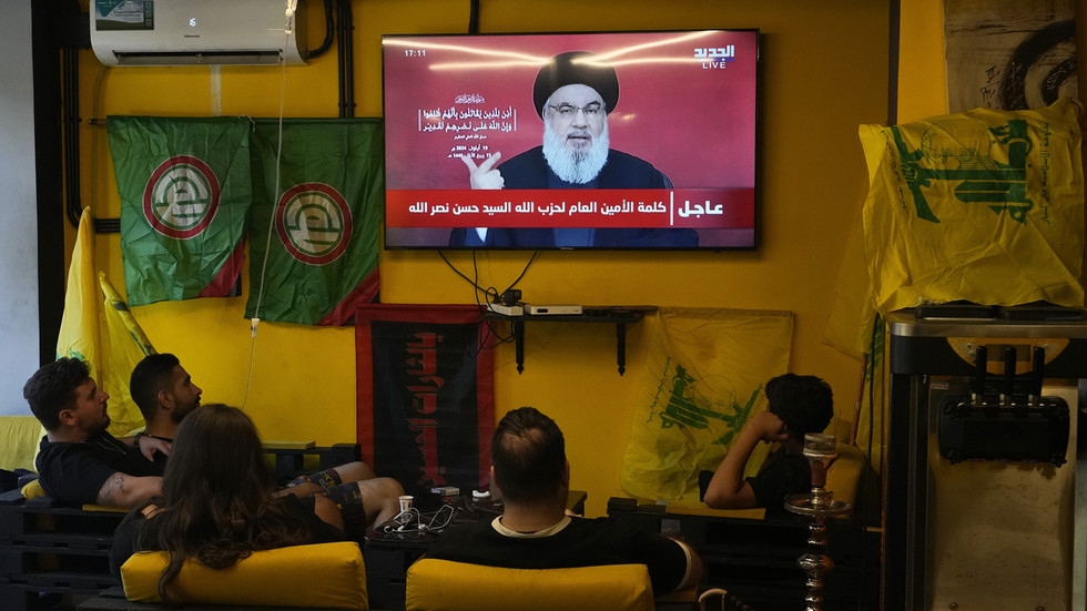 Le Liban en « état de guerre » – chef du Hezbollah — RT World News