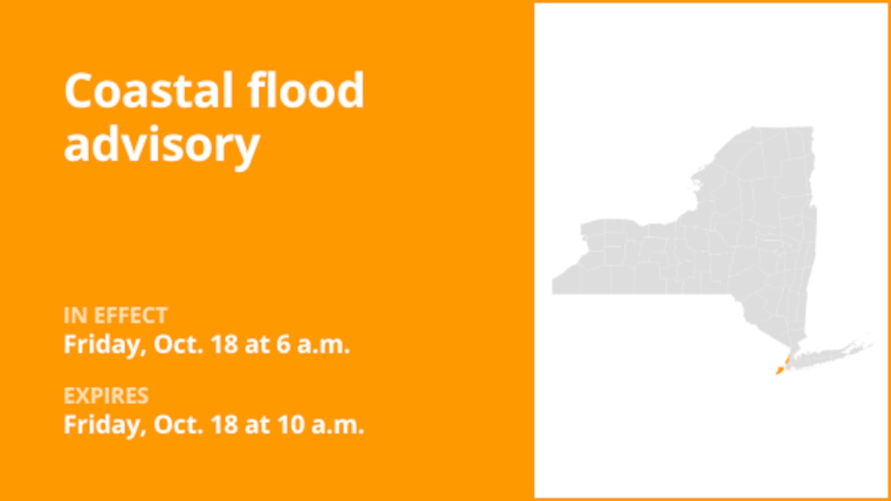 Météo à New York : avis d’inondation côtière émis pour Manhattan et Staten Island pour vendredi