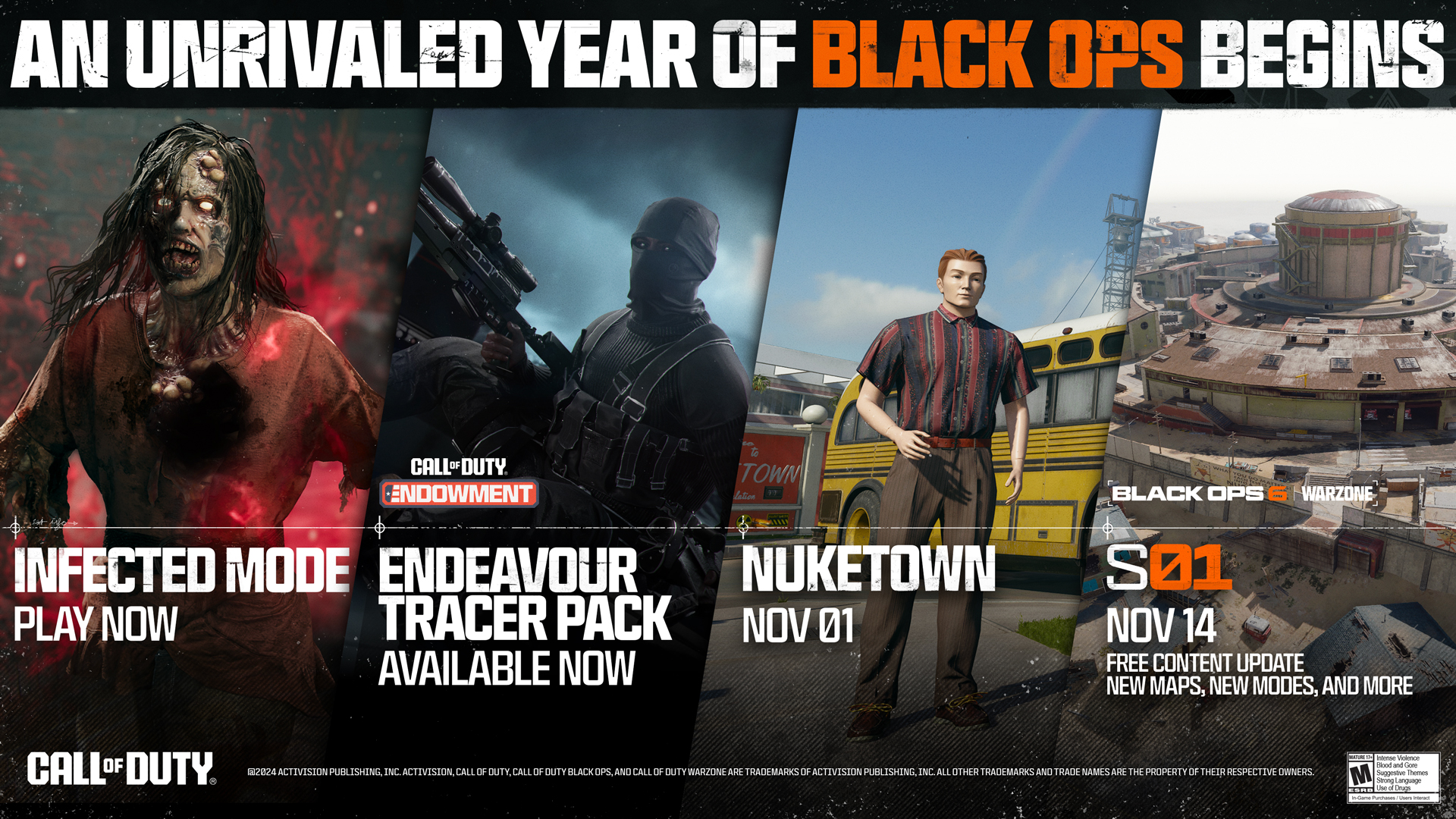 De nouvelles mises à jour apportent Nuketown infecté et classique à Call of Duty: Black Ops 6