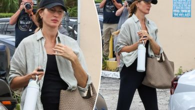 Gisele Bündchen, enceinte, cache son ventre rond alors que son plan d’accouchement est révélé