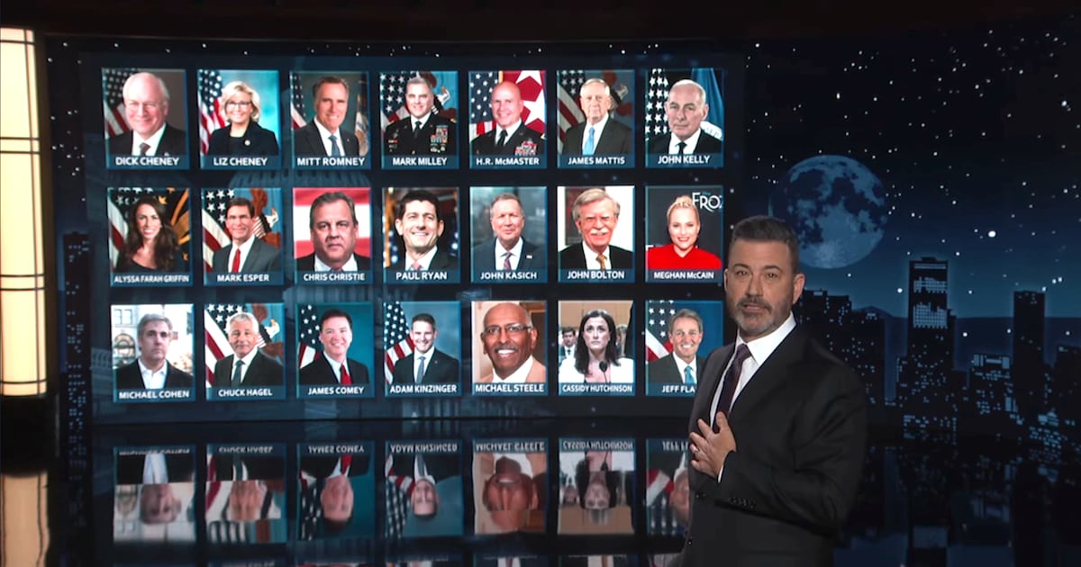 Jimmy Kimmel supplie les républicains de regarder cette vidéo avant de voter