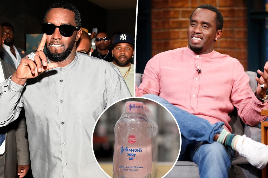 Sean « Diddy » Combs aurait utilisé de l’huile pour bébé mélangée à de la drogue du viol : procès