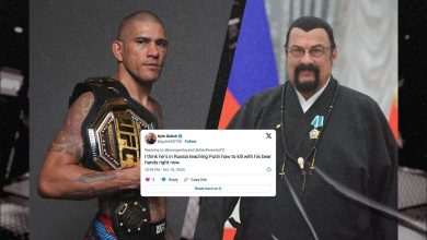 « Les maîtres du bullshido » – Les fans réagissent aux images d’Alex Pereira prenant des leçons saisissantes de l’icône hollywoodienne Steven Seagal