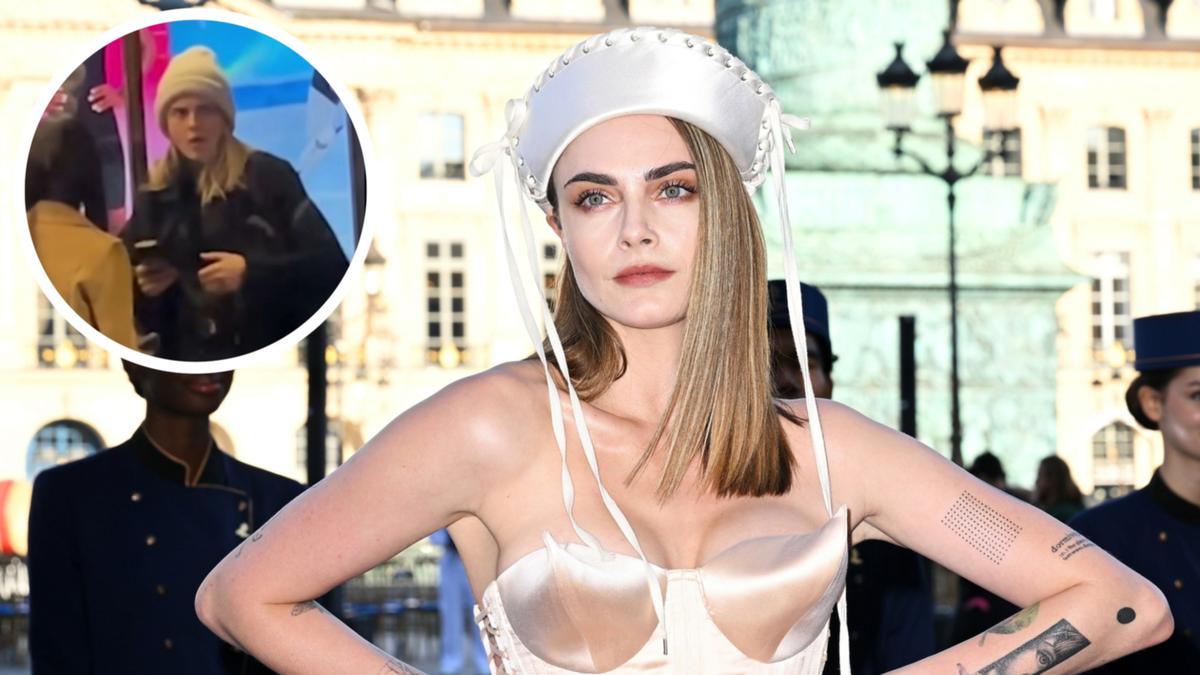 La mannequin et actrice Cara Delevingne s’enfuit après s’être vu refuser l’entrée de Saturday Night Live