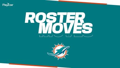 Les Dolphins de Miami font des changements dans leur liste