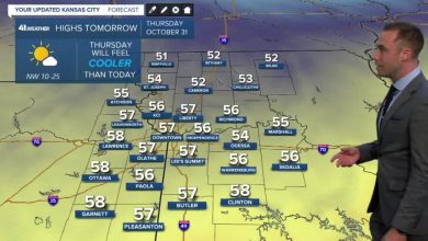 KSHB 41 Météo | La pluie cesse, de l’air plus frais arrive