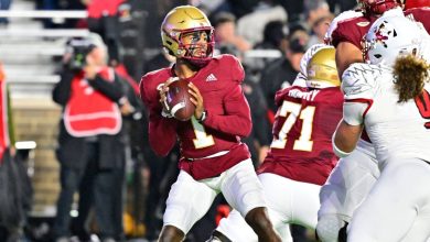 Le quart Thomas Castellanos ne reviendra pas au football du Boston College