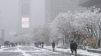 Des chutes de neige record frappent Séoul, immobilisant des centaines de vols et coupant l’électricité