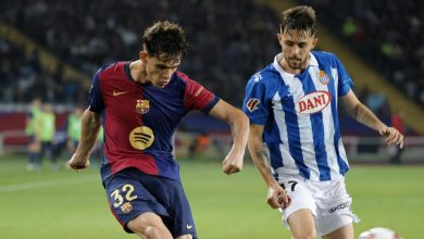 Los Barcelonistas Fort, Prim, Cuenca et Guille, à la Sub-19