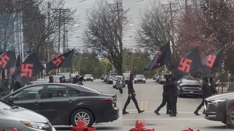 Marche masquée de néo-nazis dans la capitale de l’État américain (VIDÉOS) — RT World News