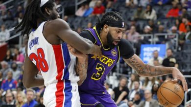 Anthony Davis et LeBron James ne peuvent pas masquer les problèmes des Lakers lors de la défaite contre les Pistons