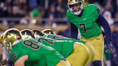 L’ancien QB de Notre Dame Brandon Wimbush décrit les compétences de Riley Leonard