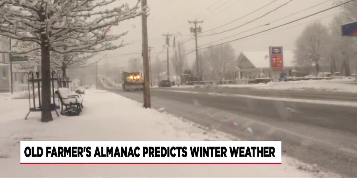 Old Farmer’s Almanac prédit les prévisions hivernales à venir