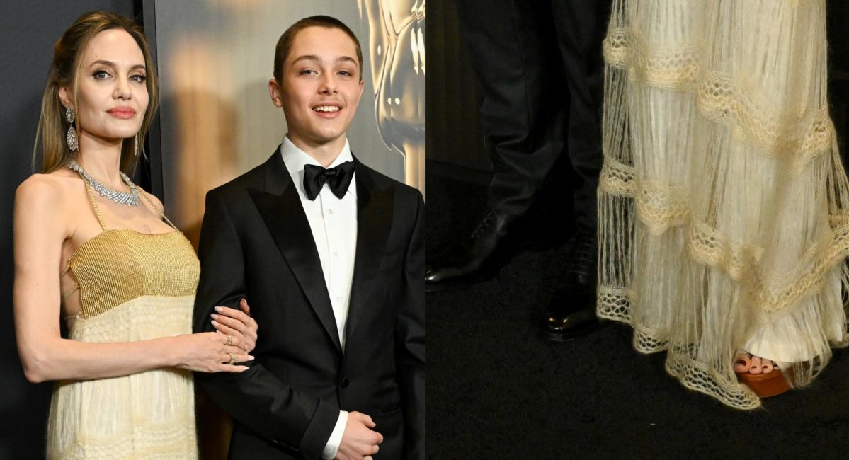 Angelina Jolie et son fils Knox volent la vedette sur le tapis rouge des Governors Awards 2024