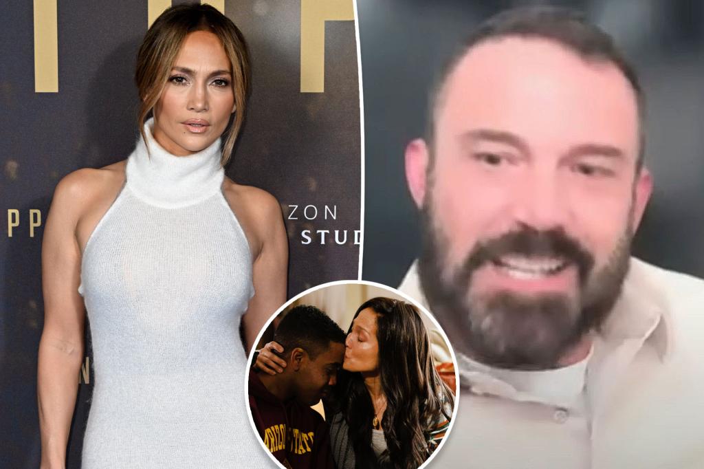 Jennifer Lopez écarte la question sur Ben Affleck après un compliment