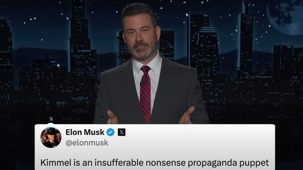 Jimmy Kimmel répond à Elon Musk le traitant de « marionnette de propagande »