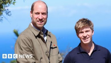 Le prince William se rend au Cap avec Robert, le fils de Steve Irwin