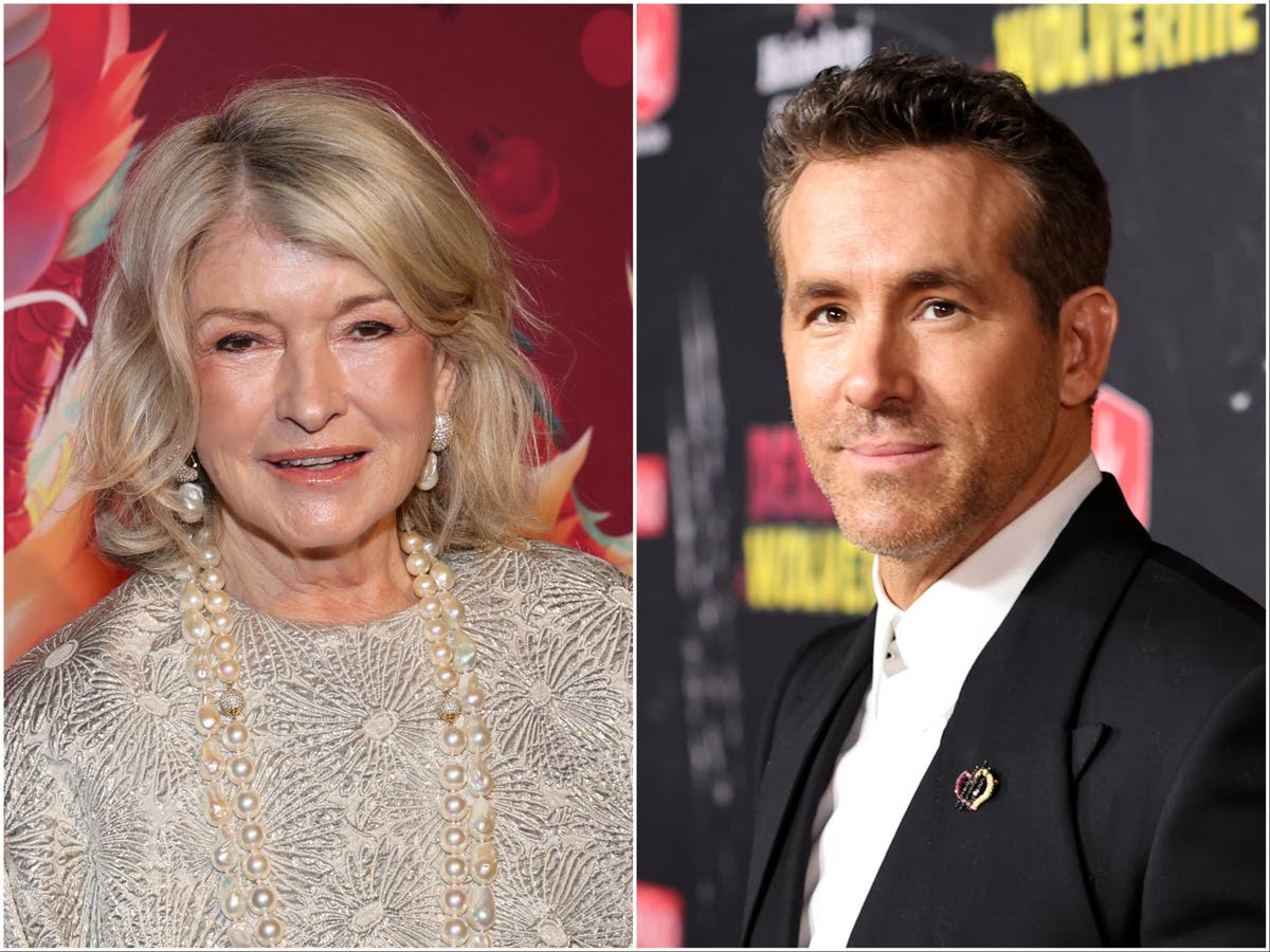 Ryan Reynolds répond après que Martha Stewart ait déclaré qu’il n’était « pas si drôle » dans la vraie vie