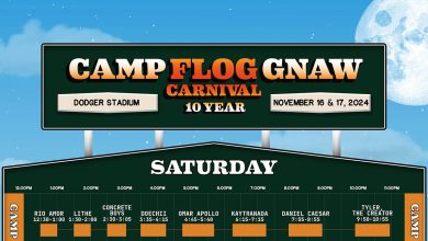 Horaires fixes du Camp Flog Gnaw 2024 (Tyler the Creator, Vince Staples, André 3000, Erykah Badu, Earl Sweatshirt, plus)