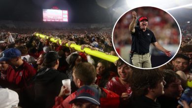 Vidéo : Un joueur de football géorgien célèbre sa défaite avec les fans d’Ole Miss