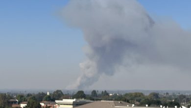 Un incendie brûle 130 acres à la base spatiale de Vandenberg