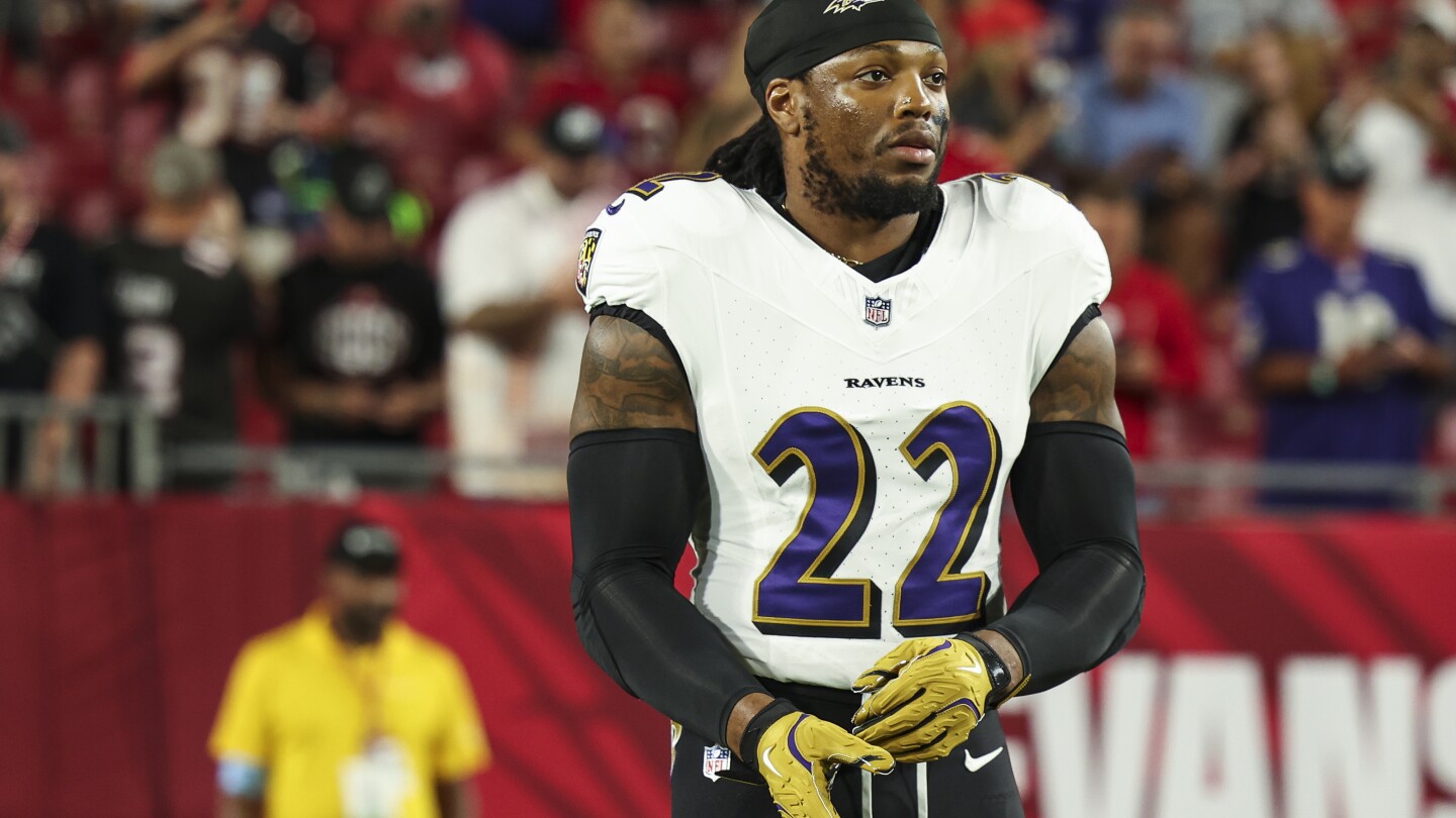 Derrick Henry marque pour le neuvième match consécutif, les Ravens mènent 7-0