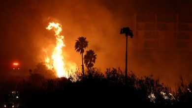 Les habitants de Malibu font face à un incendie de forêt « effrayant » à évolution rapide