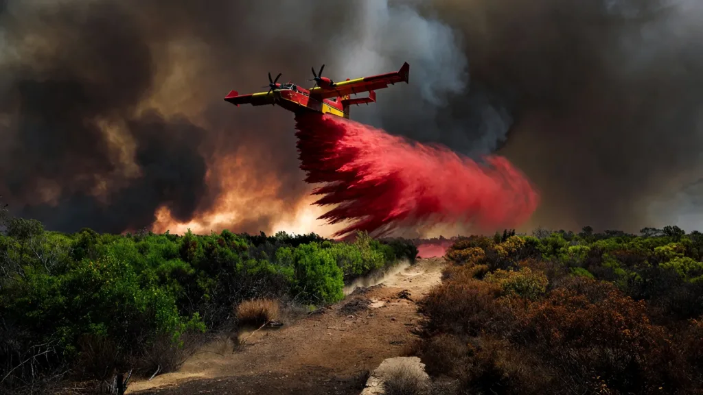 Incendie géant dans l'Aude et l'Hérault : près de 950 hectares brûlés, pompiers toujours sur le pied de guerre